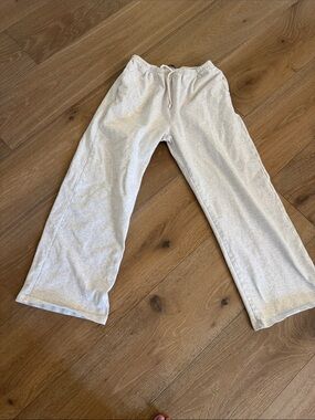 Brandy Melville Light Heather Gray Drawstring Lounge Pants